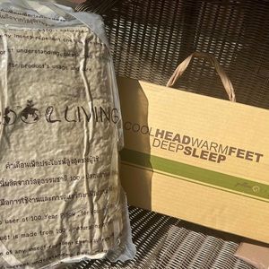 Organic buckwheat pillow